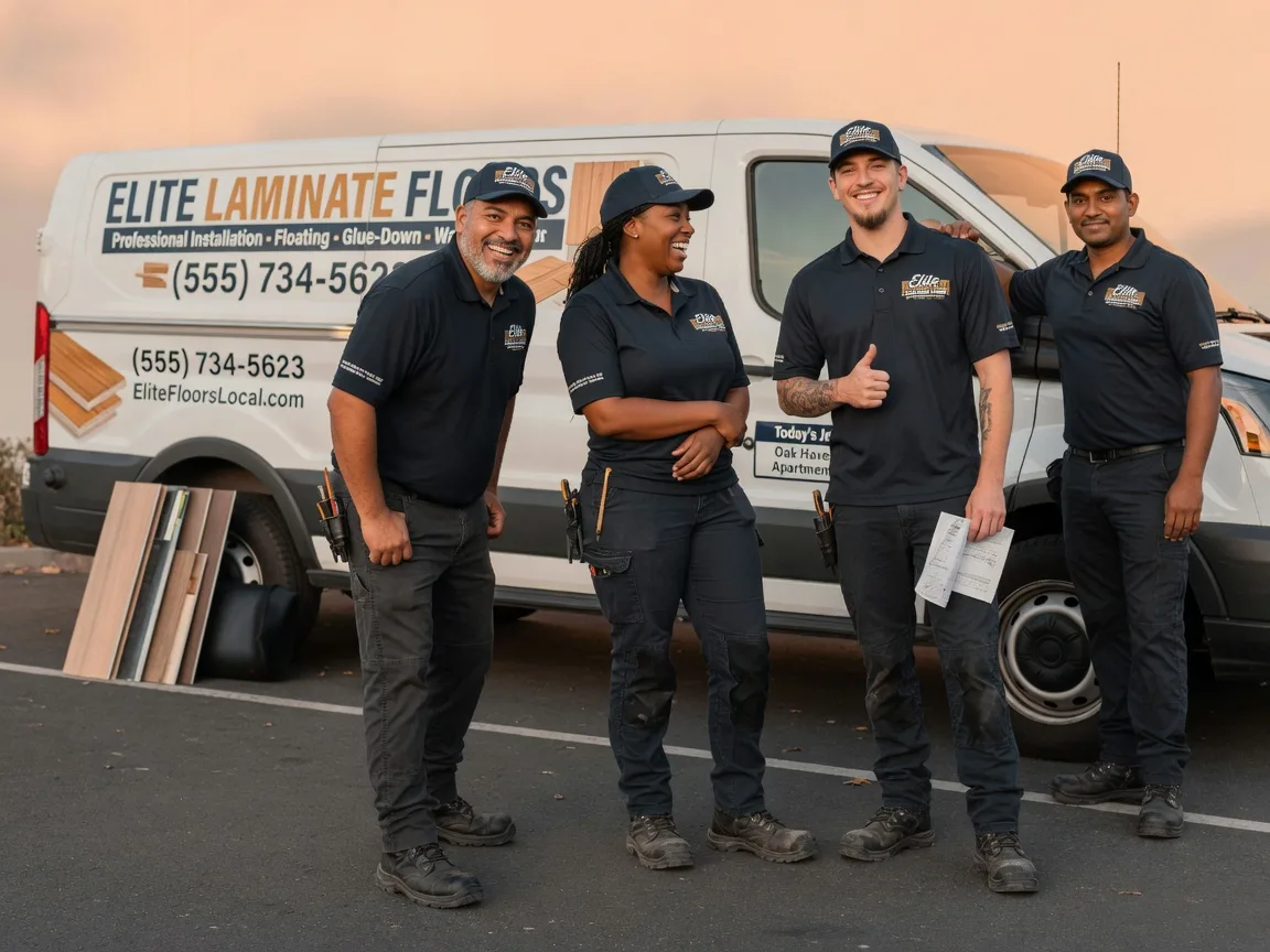 Laminate flooring installation company in Wakeman, OH
